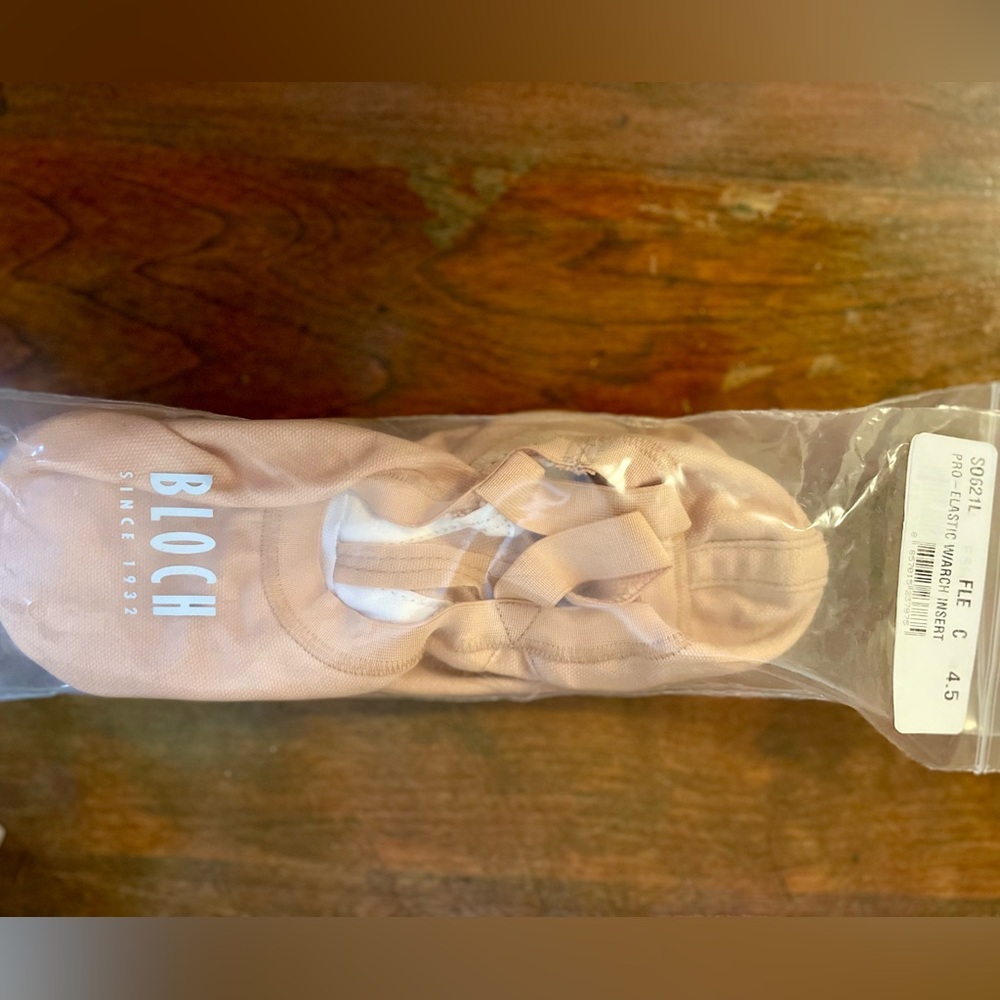 Bloch Light Pink Ballet Slippers (2 Pairs) Size 4.5C